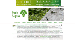 Desktop Screenshot of parkslaski.pl