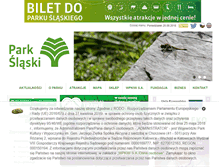 Tablet Screenshot of parkslaski.pl